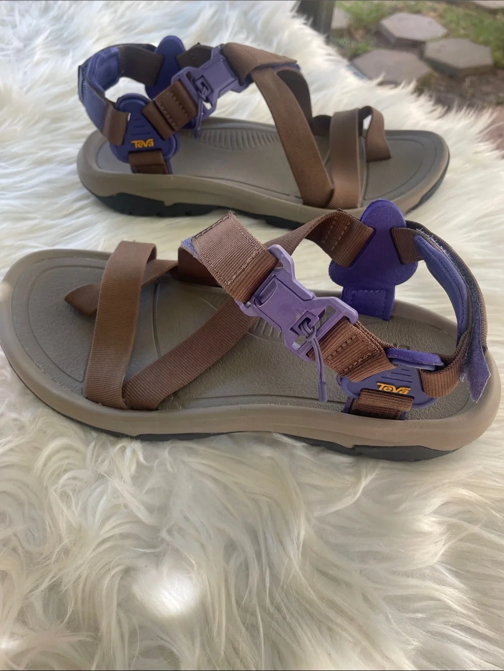 Teva Men’s Hurricane Terra Dactyl Rum Raisin All Day Wear Sandals